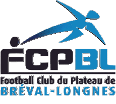 Sports FootBall Club France Logo Ile-de-France 78 - Yvelines FCPBL Plateau Breval Longnes 