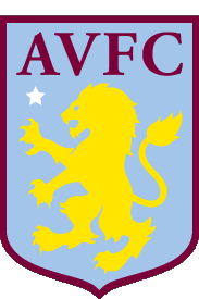 Sports Soccer Club Europa Logo UK Aston Villa 
