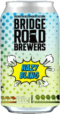 Hazy Bling-Bevande Birre Australia BRB - Bridge Road Brewers 