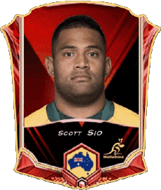 Sportivo Rugby - Giocatori Australia Scott Sio 