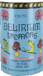 Bebidas Cervezas Bélgica Delirium 