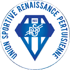 Sports FootBall Club France Logo Provence-Alpes-Côte d'Azur 84 - Vaucluse US Renaissance Pertuisienne 