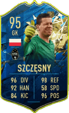 Multi Média Jeux Vidéo F I F A - Joueurs Cartes Pologne Wojciech Szczesny 