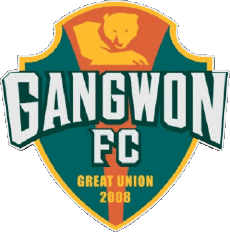 Sports FootBall Club Asie Logo Corée du Sud Gangwon FC 