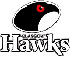 Sports Rugby Club Logo Ecosse Glasgow Hawks 