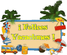 Messages Espagnol Felices Vacaciones 06 