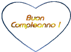 Messages Italien Buon Compleanno Cuore 001 