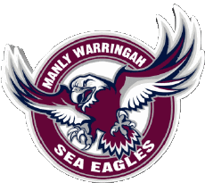 Deportes Rugby - Clubes - Logotipo Australia Manly Warringah Sea Eagle 
