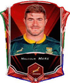 Sport Rugby - Spieler Südafrika Malcolm Marx 