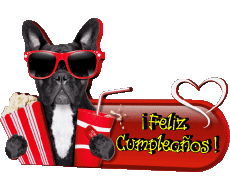 Mensajes Español Feliz Cumpleaños Animales 009 