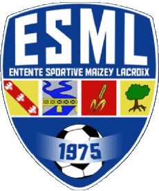 Sports FootBall Club France Logo Grand Est 55 - Meuse ES Maizey-Lacroix 