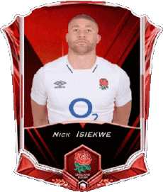 Sportivo Rugby - Giocatori Inghilterra Nick Isiekwe 
