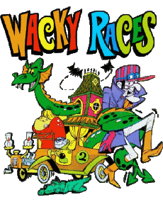 Multimedia Cartoni animati TV Film Wacky Races Logo Inglese 