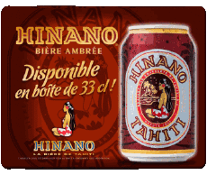 Bebidas Cervezas Francia en el extranjero Hinano 