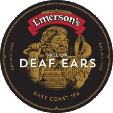 Deaf ears-Boissons Bières Nouvelle Zélande Emerson's 