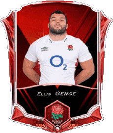 Sportivo Rugby - Giocatori Inghilterra Ellis Genge 