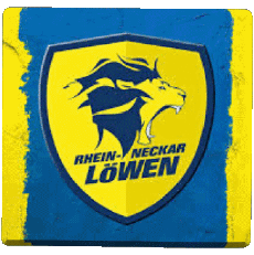 Sport Handballschläger Logo Deutschland Rhein-Neckar Löwen 