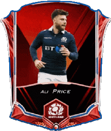 Sportivo Rugby - Giocatori Scozia Ali Price 