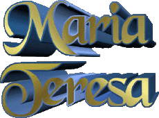 First Names FEMININE - Italy M Composed Maria Teresa 
