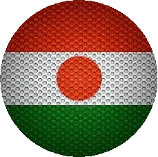 Bandiere Africa Niger Tondo 