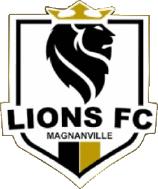 Sports FootBall Club France Logo Ile-de-France 78 - Yvelines Lions FC Magnanville 