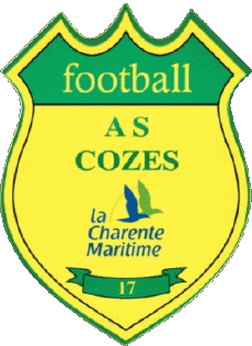 Sports FootBall Club France Logo Nouvelle-Aquitaine 17 - Charente-Maritime AS Cozes 