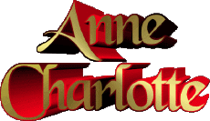 First Names FEMININE - France A Composed Anne Charlotte 