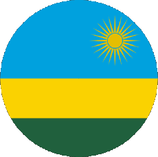Bandiere Africa Ruanda Tondo 