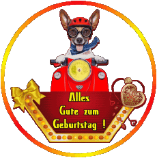 Messages German Alles Gute zum Geburtstag Tiere 010 