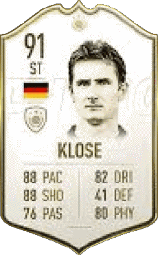 Multi Media Video Games F I F A - Card Players Germany Miroslav Klose 