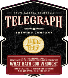 what hat god wrought-Getränke Bier USA Telegraph Brewing 
