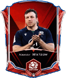 Sportivo Rugby - Giocatori Scozia Hamish Watson 