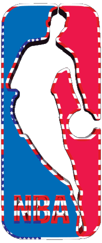 Sportivo Pallacanestro U.S.A - NBA National Basketball Association Logo 