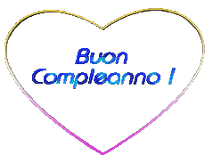 Messages Italien Buon Compleanno Cuore 001 