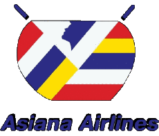 Transport Flugzeuge - Fluggesellschaft Asien Südkorea Asiana Airlines 