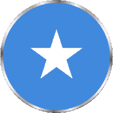 Flags Africa Somalia Rond 