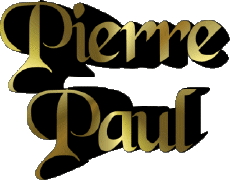 Vorname MANN - Frankreich P Pierre Paul 