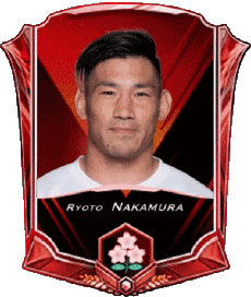 Deportes Rugby - Jugadores Japón Ryoto Nakamura 