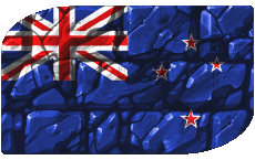 Bandiere Oceania Nuova Zelanda Rettangolo 