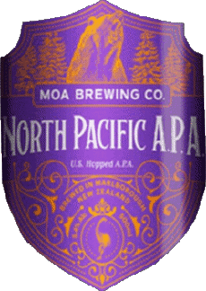 North Pacific A.P.A-Drinks Beers New Zealand Moa North Pacific A.P.A