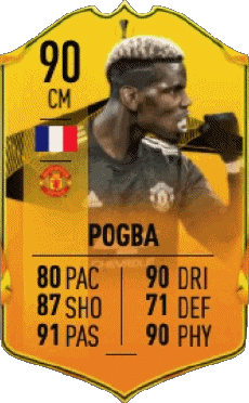 Multimedia Videogiochi F I F A - Giocatori carte Francia Paul Pogba 