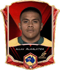 Deportes Rugby - Jugadores Australia Allan Alaalatoa 