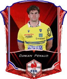 Sportivo Rugby - Giocatori Francia Damian Penaud 