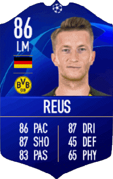 Multimedia Vídeo Juegos F I F A - Jugadores  cartas Alemania Marco Reus 
