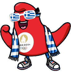 Greece-Sports Olympic Games Paris 2024 Supporters - Europe Greece