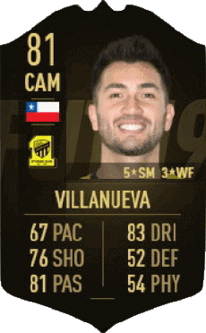 Multimedia Videogiochi F I F A - Giocatori carte Chile Carlos Villanueva 