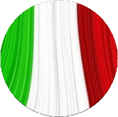 Fahnen Europa Italien Runde 