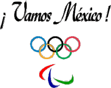 Messages Espagnol Vamos México Juegos Olímpicos 