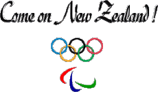 Messages Anglais Come on New Zealand Olympic Games 