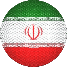 Flags Asia Iran Round 